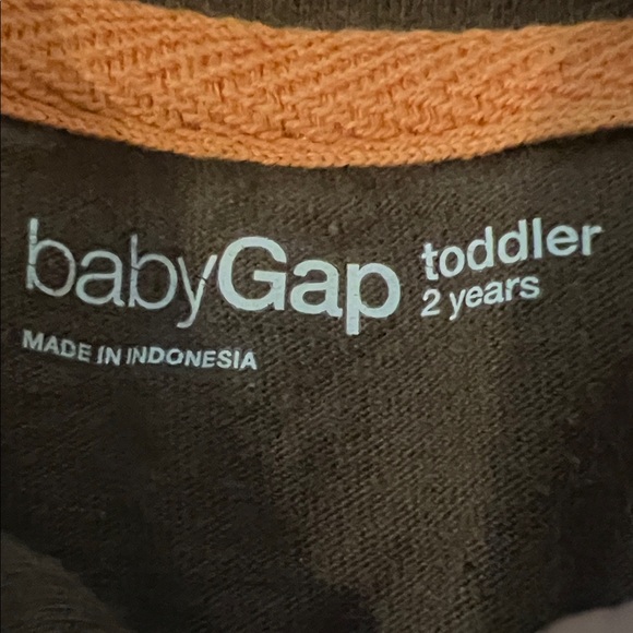 GAP Kids Polo with Yellow, Brown, and Red Accents - Picture 2 of 2